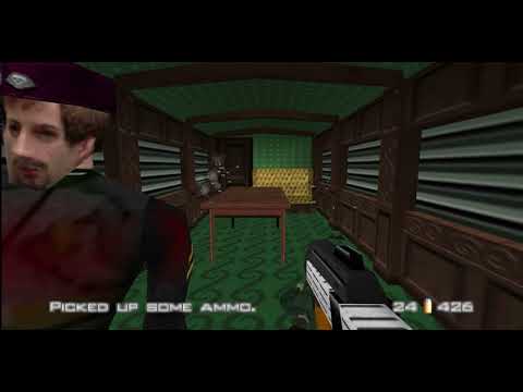 Goldeneye 64 - St. Petersburg - Statue - Agent mode - 1964 Emulator