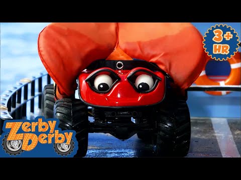 Toy Truck Adventures | Cars, Trucks & Vehicles Cartoon | Full Episodes | Zerby Derby