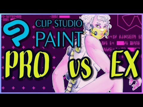 Should You Buy Clip Studio Paint Pro or EX? ✦ What are the Differences?