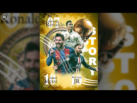 How To Design Professional Sport Poster | Adobe Photoshop | YM Graphicz