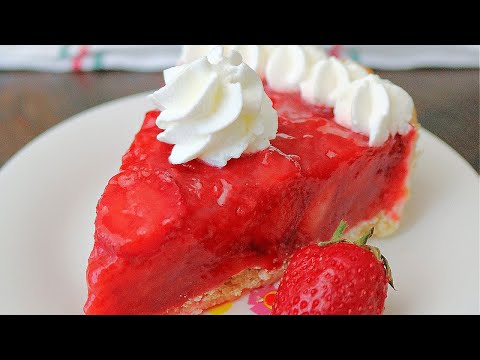 How to Make The Best Fresh Strawberry Pie (Easy, No Jello Strawberry Pie Filling from Scratch)