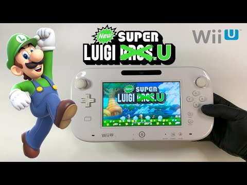 New Super Luigi U on Nintendo Wii U (Handheld Mode on Gamepad)