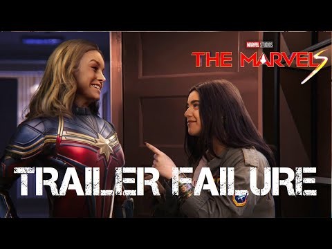 The Marvels Trailer - A Slow-Motion Car Crash