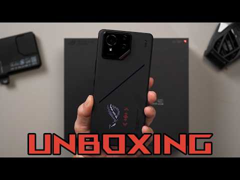 ASMR unboxing - ROG Phone 9 Pro Edition