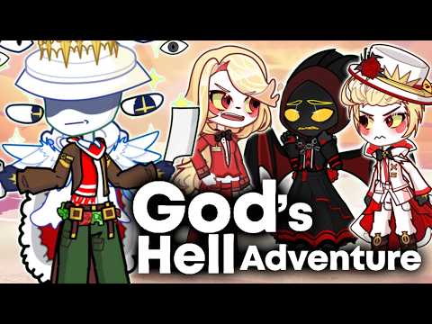 If God | GOD’S Hell Adventures || Hazbin Hotel Gacha Animation || FULL MOVIE