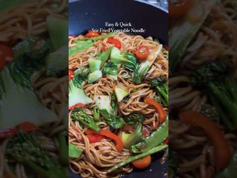 #Stirfryvegetablenoodles🍝🥬🧅 #easyquickrecipe #shorts