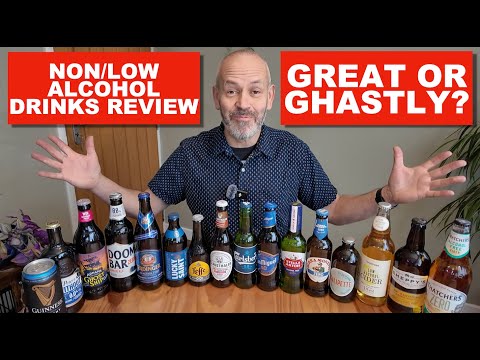 Low and No Alcohol Review - Beer, Cider, Lager and Stout. One is DISGUSTING!