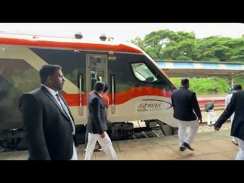 Kasaragod to thiruvanathpuram New saffron Vande bharat Express