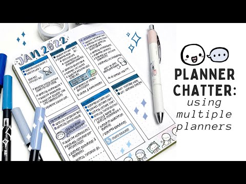 Planner Chatter: Why Do I Use Multiple Planners? | Bullet Journal Plan With Me