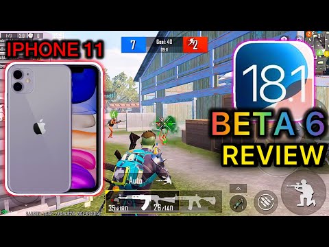 IOS 18.1 BETA 6 TDM GAMEPLAY ON IPHONE 11