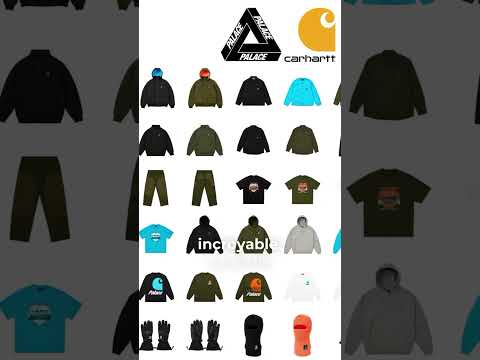 La collab a ne surtout pas rater cette semaine ! Palace X Carhartt