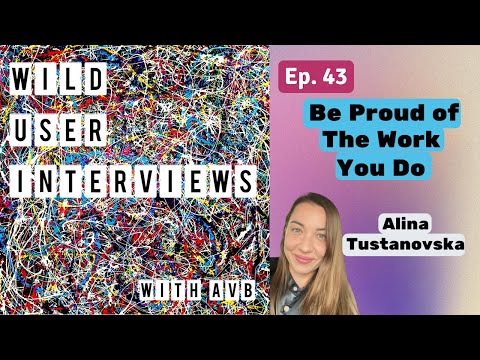 Ep.  43 - Be Proud of Your Work w. Alina Tustanovska, NEAR Community Trustee