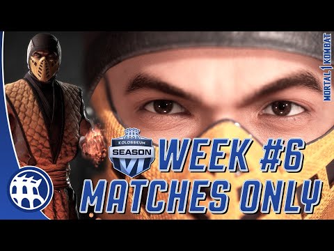 THE KOLOSSEUM | MATCHES ONLY | SEASON 6 | WEEK #6 | MORTAL KOMBAT 1