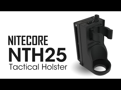 NITECORE NTH25 Tactical Holster with Adjustable Rotation & Belt Clip