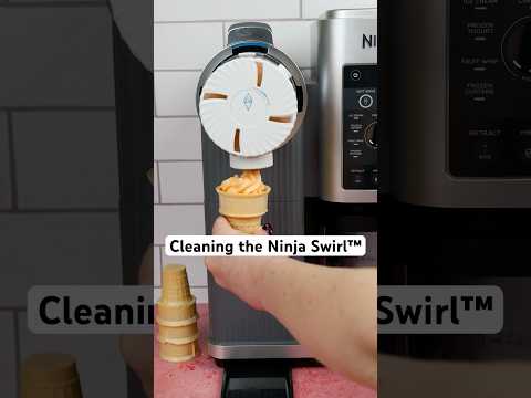 Tips & tricks for cleaning the Ninja Swirl™. 🧼 #NinjaSwirl #ninjacreami