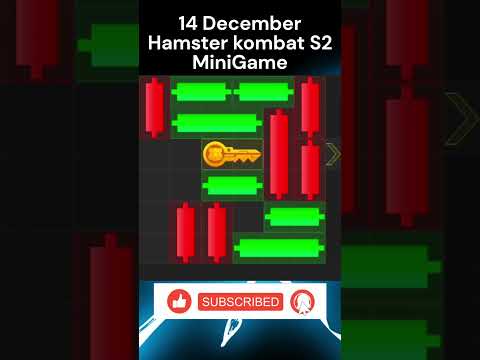 14 December Mini Game Puzzle Hamster Kombat today Solved #hamsterkombat #puzzlegame #shorts #short