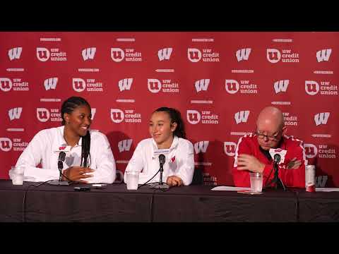 Post-Game Media Conference || Wisconsin Volleyball vs Troy || Sep. 20, 2024