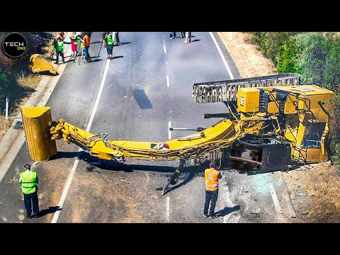 Extreme Dangerous Monster Truck Driving Skills  | Oversize Load Heavy Equipment Working #19