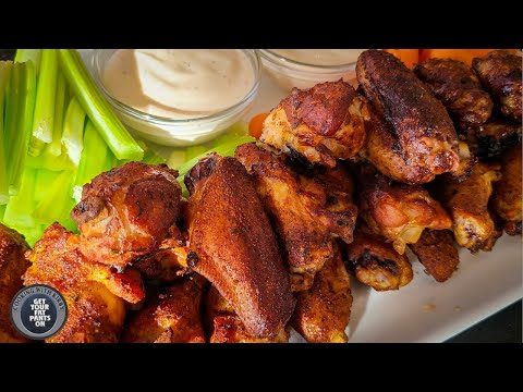 Game Day Chicken Wings - Smoked Chicken Wings - Appetizers