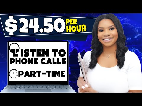 High-Paying, Part-Time Work-From-Home Job: Make Money Listening to Calls