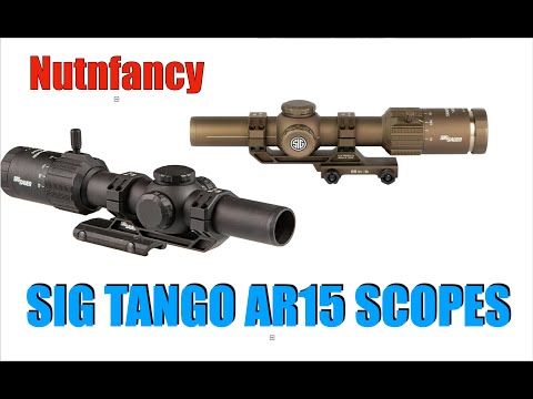 AR15 Heavenly Match: Sig Tango MSR Tango Scopes