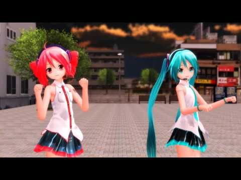 【MMD】 オツキミリサイタル/ Otsukimi Recital - Miku and Teto【1080p・60fps】