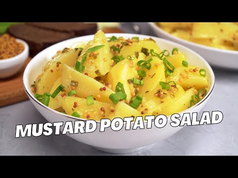 Delicious MUSTARD POTATO SALAD | Super Easy & Perfect SIDE DISH IN 25 MIN! Recipe by Always Yummy!