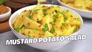 Delicious MUSTARD POTATO SALAD | Super Easy & Perfect SIDE DISH IN 25 MIN! Recipe by Always Yummy!