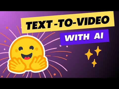 Using AI Models to convert Text into Video (don't lose this)