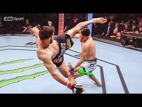 It Works! Taekwondo Master Smokes the UFC with Crazy Knockouts - Yair Rodriguez