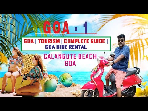 Calangute Beach Goa I Goa Bike Rent Price 400 Only Per Day I #youtubevideo #youtube #sudamtimes