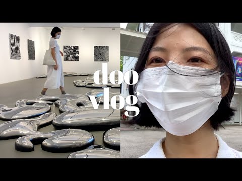 Vlog ☁️ 1st time at Yayoi Kusama exhibition | Singapore Starter Lab bread | 无法抗拒的好吃肉夹馍 | doo vlog