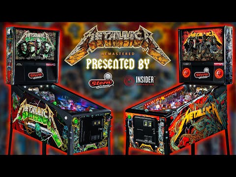 Metallica Remastered Pinball Presented by Stern Pinball