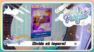 【maimaiでらっくす】Divide et impera! でらっくす譜面 MASTER ALL PERFECT 【直撮り】