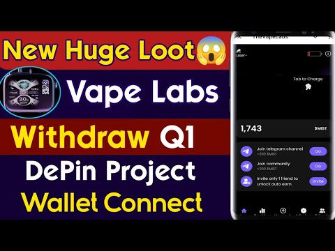 The Vape Labs | The Vape Labs Airdrop | The Vape Labs wallet Connect | The Vape Labs listing date