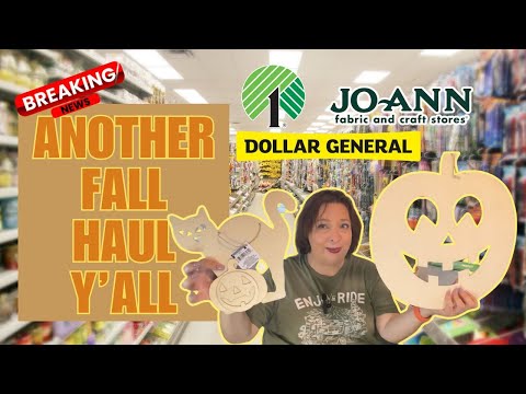 Don't Miss These Dollar Tree, Dollar General & JoAnn's Fall Halloween Decorations & Crafts!