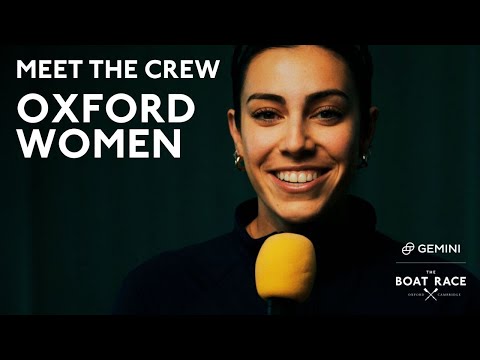 MEET THE CREW: OXFORD WOMEN (2024) - The Gemini Boat Race 2024