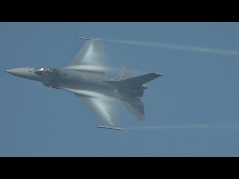 112年寒假戰鬥營空軍嘉義基地F-16V戰機性能展示操演.