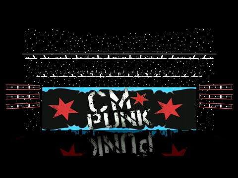 WWE: CM Punk Entrance Stage Animation w/ Updated Graphics 2024 + Real Audio