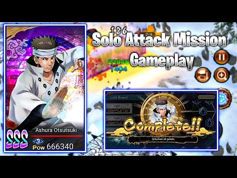 NxB NV : Finally Unlocked Ashura Path 3 🔥 Ashura Solo Attack Mission Gameplay Ex Ultimate Lvl 15 NxB