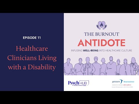 Healthcare Clinicians Living with a Disability