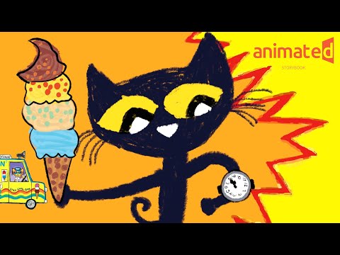 Pete The Cat 😺 Screams For Ice Cream 🍦 By Kimberly Dean, James Dean