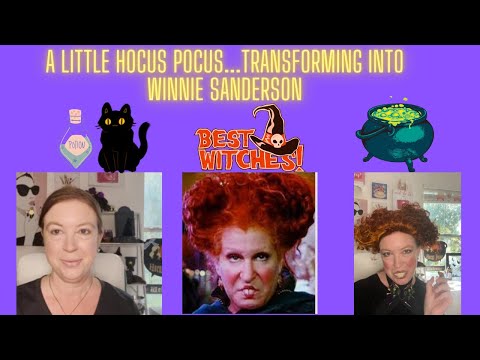 A Little Hocus Pocus.... Transforming Into Winnie Sanderson || Halloween