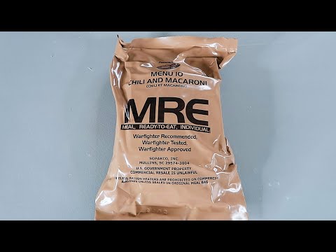 Tasting 2024 US Military MRE Menu NO 10 (Meal Ready to Eat)