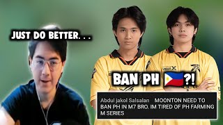 FWYDCHICKN ON PEOPLE SAYING BAN PH IN M7 FOR OTHER REGIONS TO WIN?, TLID CONSISTENCY?!. . .