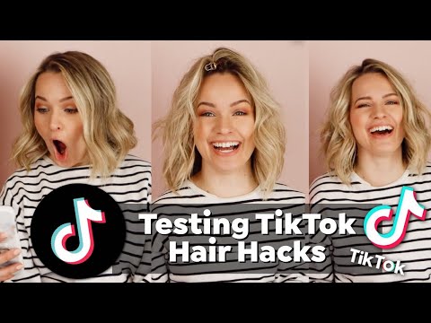 Hairstylist Tests Tik Tok Hair Hacks... *SHOCKED by the results* - Kayley Melissa