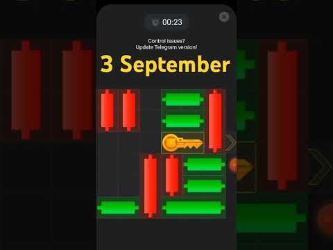 3 September Mini Game today hamster Kombat mini game today