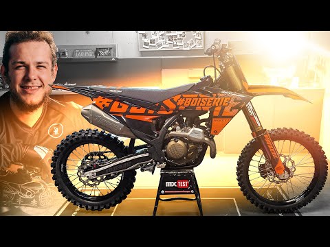 BOISERIE rides KTM 450 in 2025