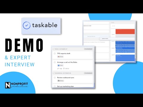 Expert Interview & Demo: Taskable HQ