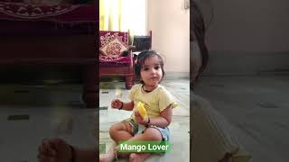 Mango Lover #cutebaby #cute #baby #funny #comedy #mangolover #mango